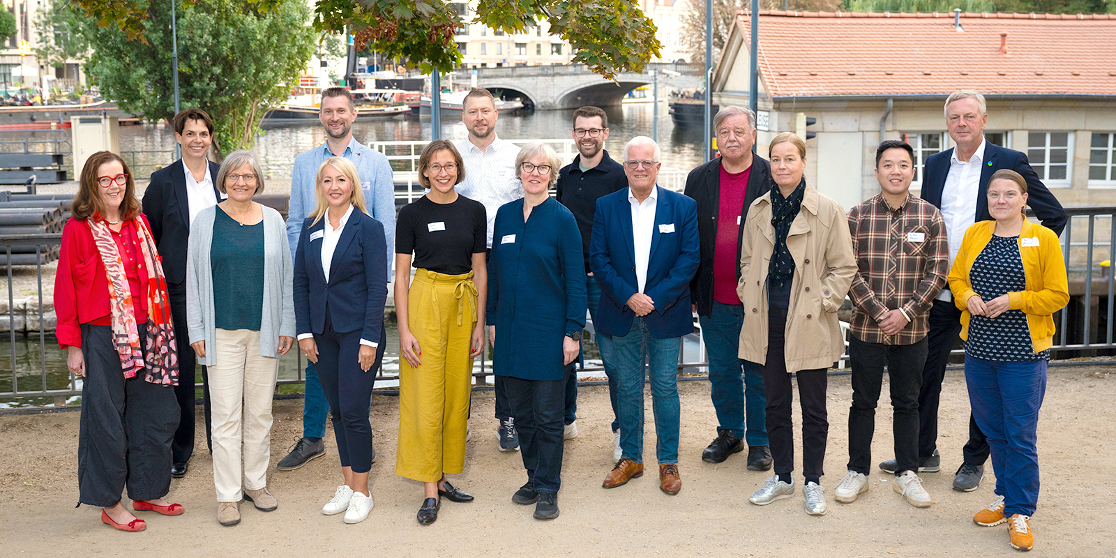 Mitglieder des 4. Kund:innenbeirats der Berliner Wasserbetriebe